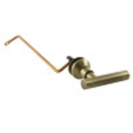 Kingston Brass KTCMLS3 Side Mount Toilet Tank Lever, Antique Brass KTCMLS3